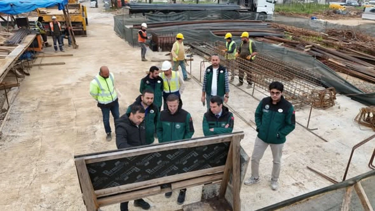 D&Uuml;ZCE&rsquo;DE DEV SU VE TAŞKIN PROJELERİ YERİNDE İNCELENDİ