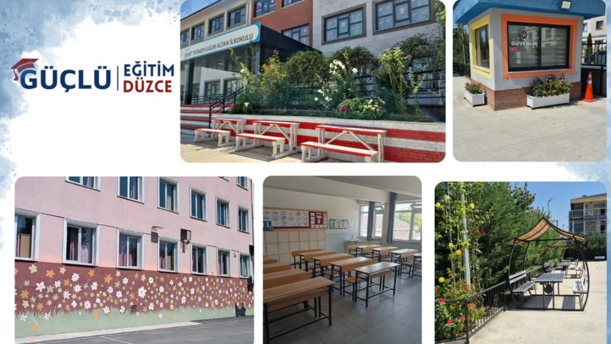D&uuml;zce'de Eğitim Ortamlarına G&ouml;n&uuml;lden Dokunan B&uuml;y&uuml;k D&ouml;n&uuml;ş&uuml;m