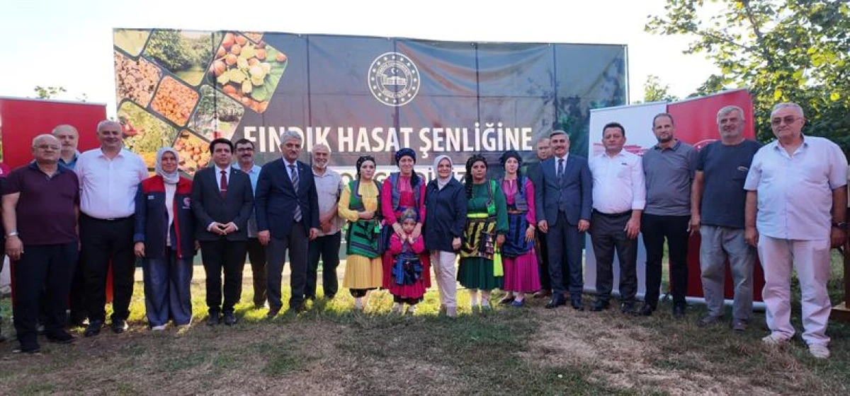 D&Uuml;ZCE&rsquo;DE FINDIK HASAT ŞENLİĞİ D&Uuml;ZENLENDİ