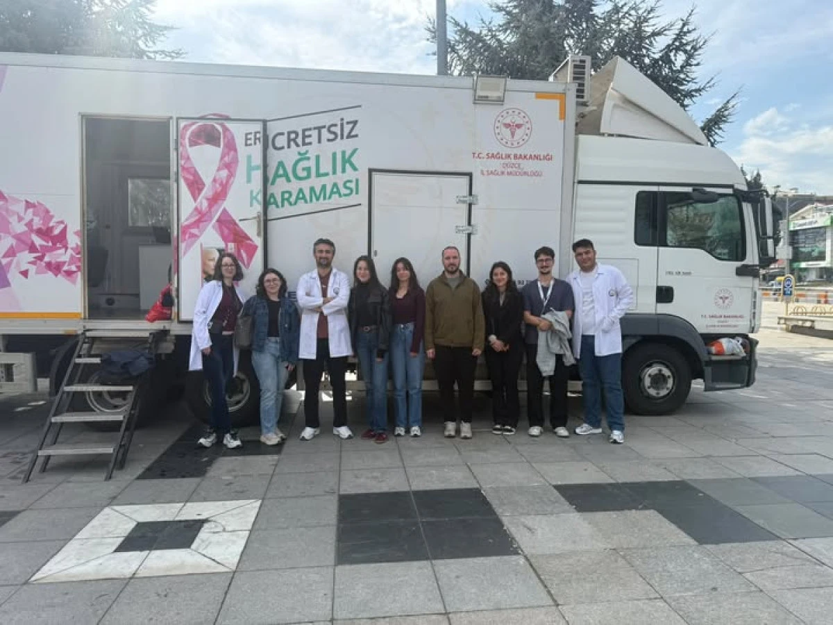 D&uuml;zce&rsquo;de Kadınlara &Uuml;cretsiz Kanser Taraması