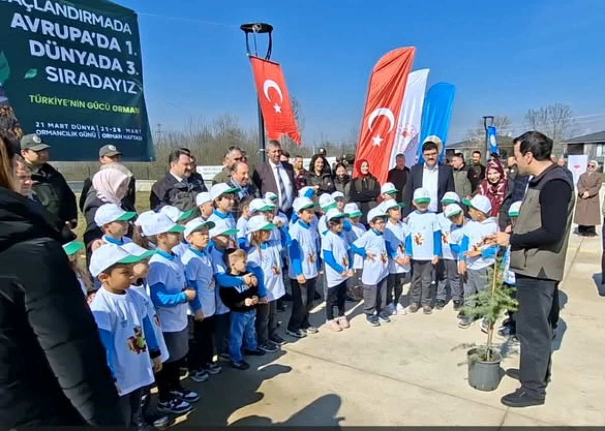 D&uuml;zce&rsquo;de Orman Haftası Coşkusu: 200 Fidan Toprakla Buluştu