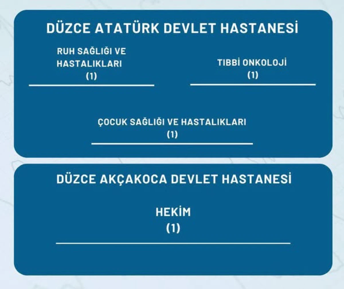 D&Uuml;ZCE&rsquo;DE SAĞLIK ORDUSUNA TAZE KAN: