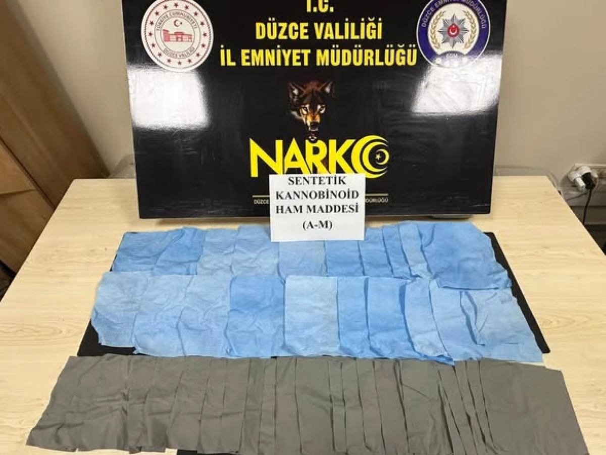 D&Uuml;ZCE&rsquo;DE UYUŞTURUCU TACİRİNE B&Uuml;Y&Uuml;K DARBE