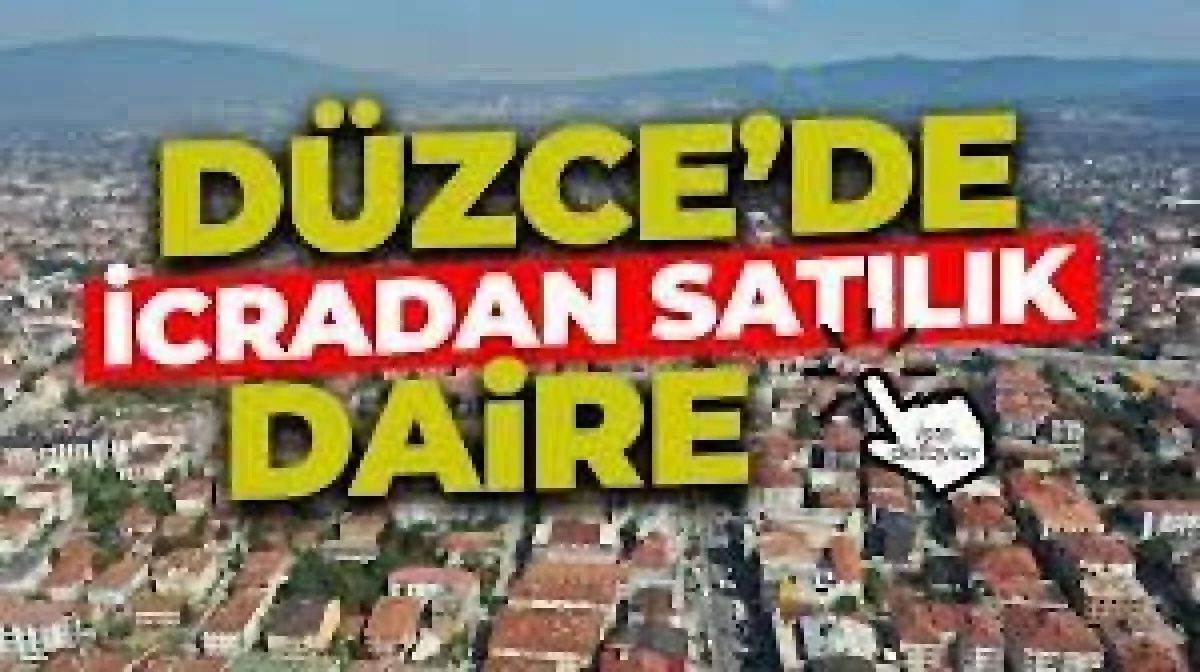 Düzce'de zemin kat daire icradan satılıktır
