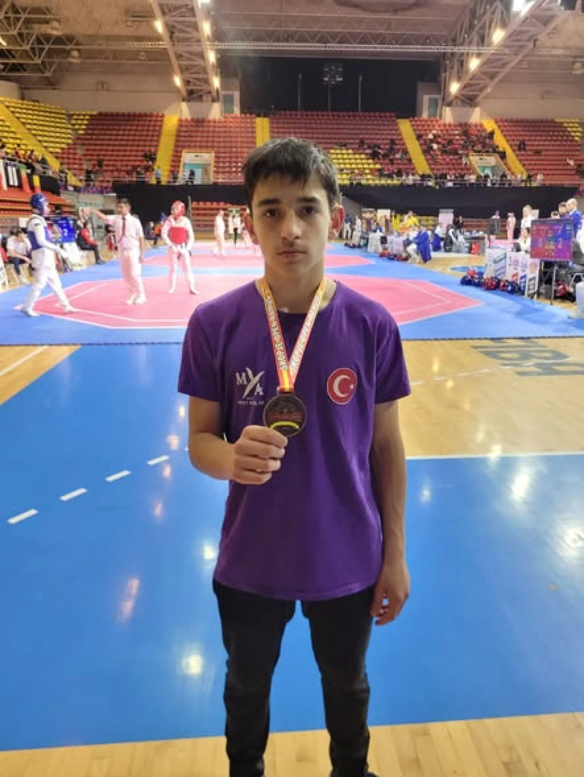 D&uuml;zce&rsquo;nin Gen&ccedil; Taekwondocuları Makedonyada Tarih Yazdı