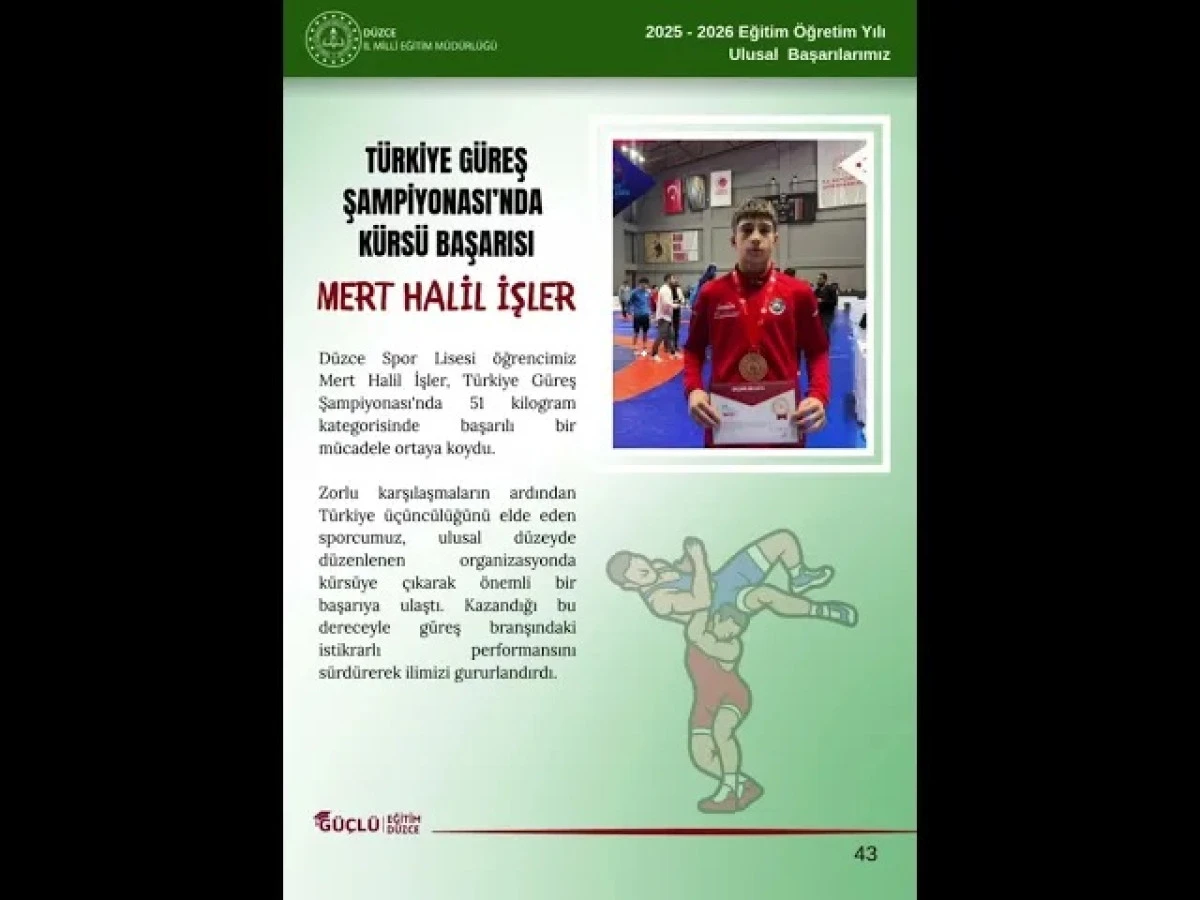 (G&ouml;r&uuml;nt&uuml;l&uuml;) D&Uuml;ZCE'NİN İNCİLERİ: GELECEĞE İLHAM VEREN BAŞARI HİK&Acirc;YELERİMİZ