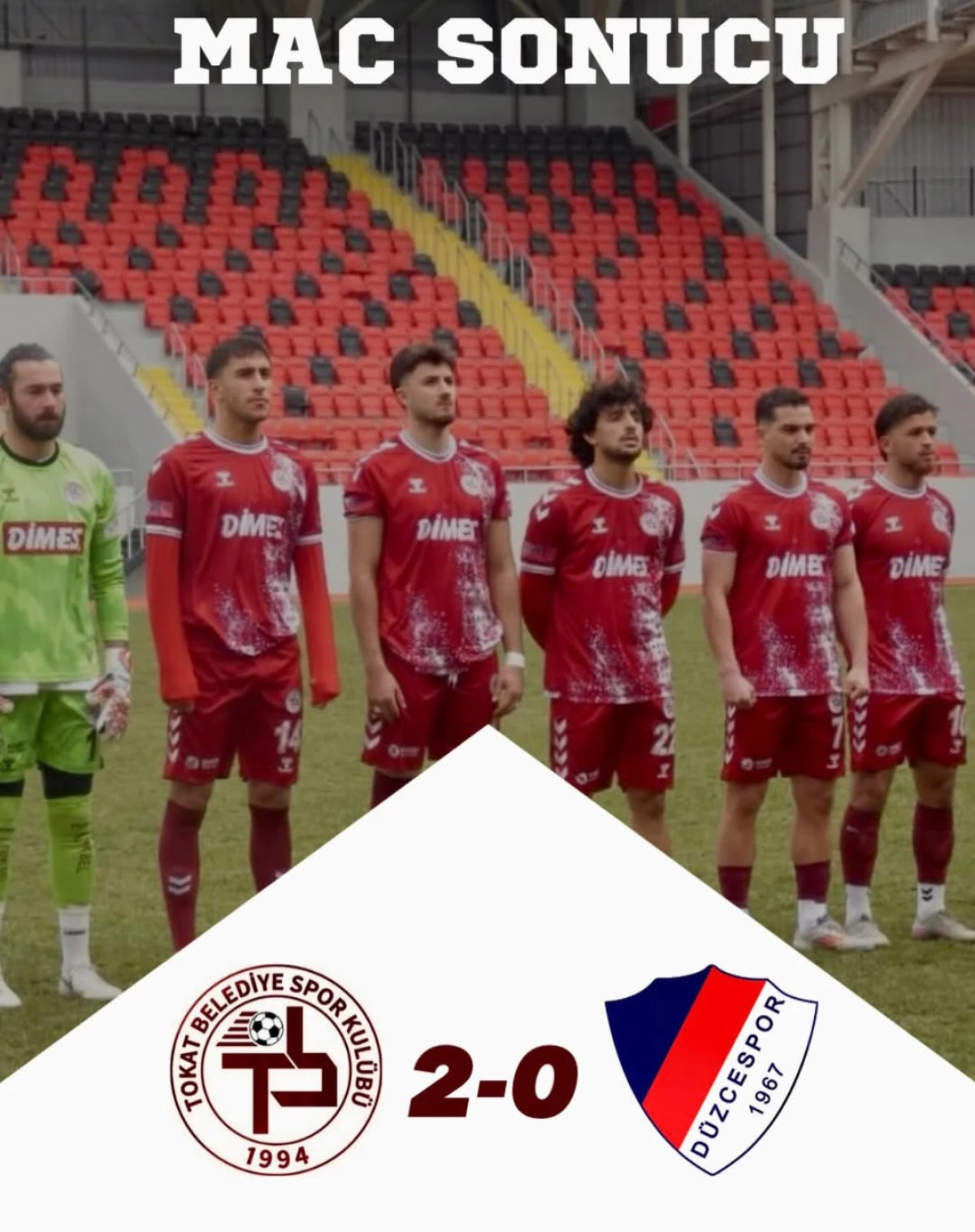 D&Uuml;ZCESPOR LİGİ BİTİRDİ