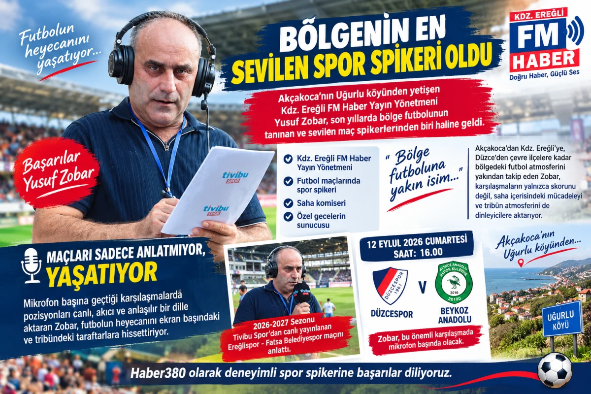 D&Uuml;ZCESPOR MA&Ccedil;I TİVİBUSPORDAN NAKLEN YAYINLANACAK