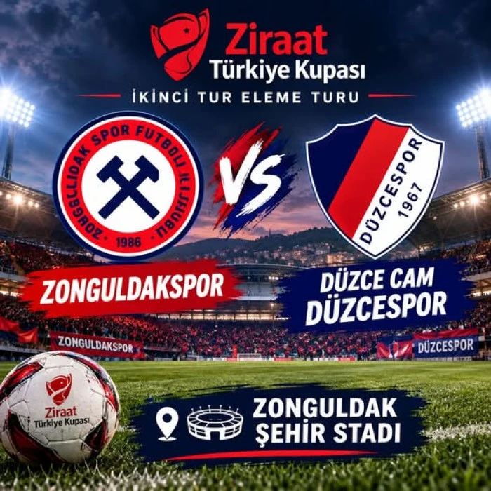 D&uuml;zcespor'un kupadaki rakibi Zonguldakspor  oldu
