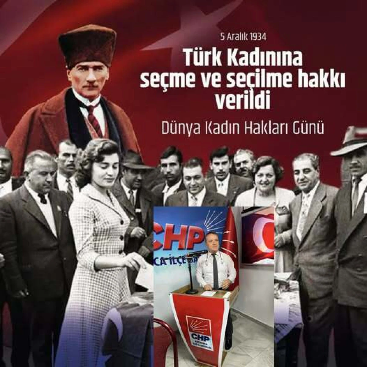 EFSANE BAŞKAN ,DAN,5 Aralık Dünya Kadın Hakları Günü Mesajı