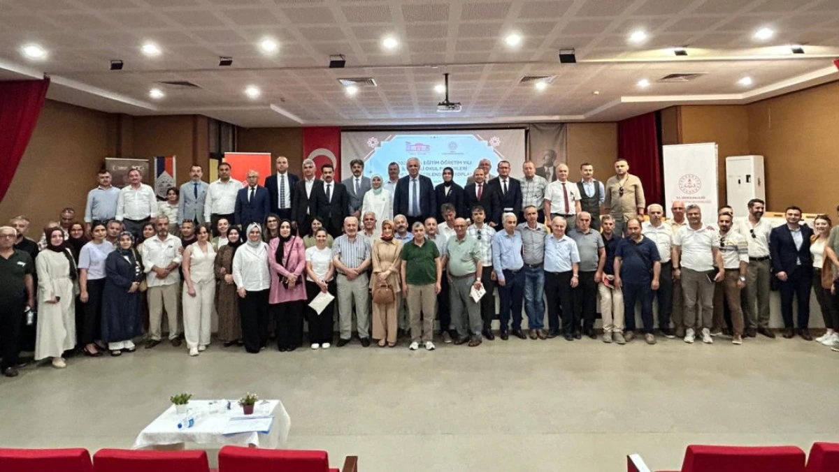  EĞİTİM &Ouml;ĞRETİM YILI SENE SONU DEĞERLENDİRME TOPLANTISI GER&Ccedil;EKLEŞTİRİLDİ