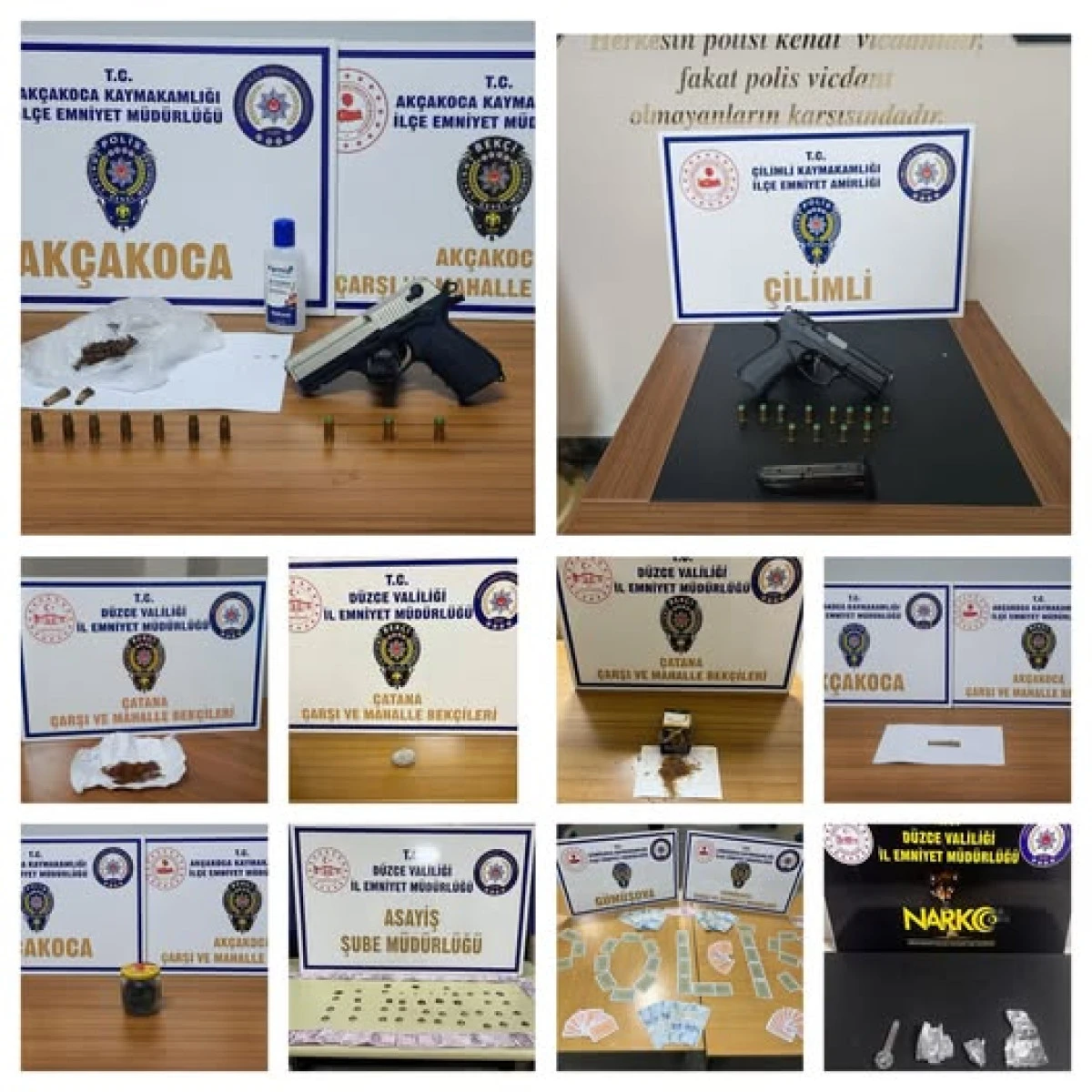 EMNİYETTEN  HAFTALIK ASAYİŞ RAPORU 