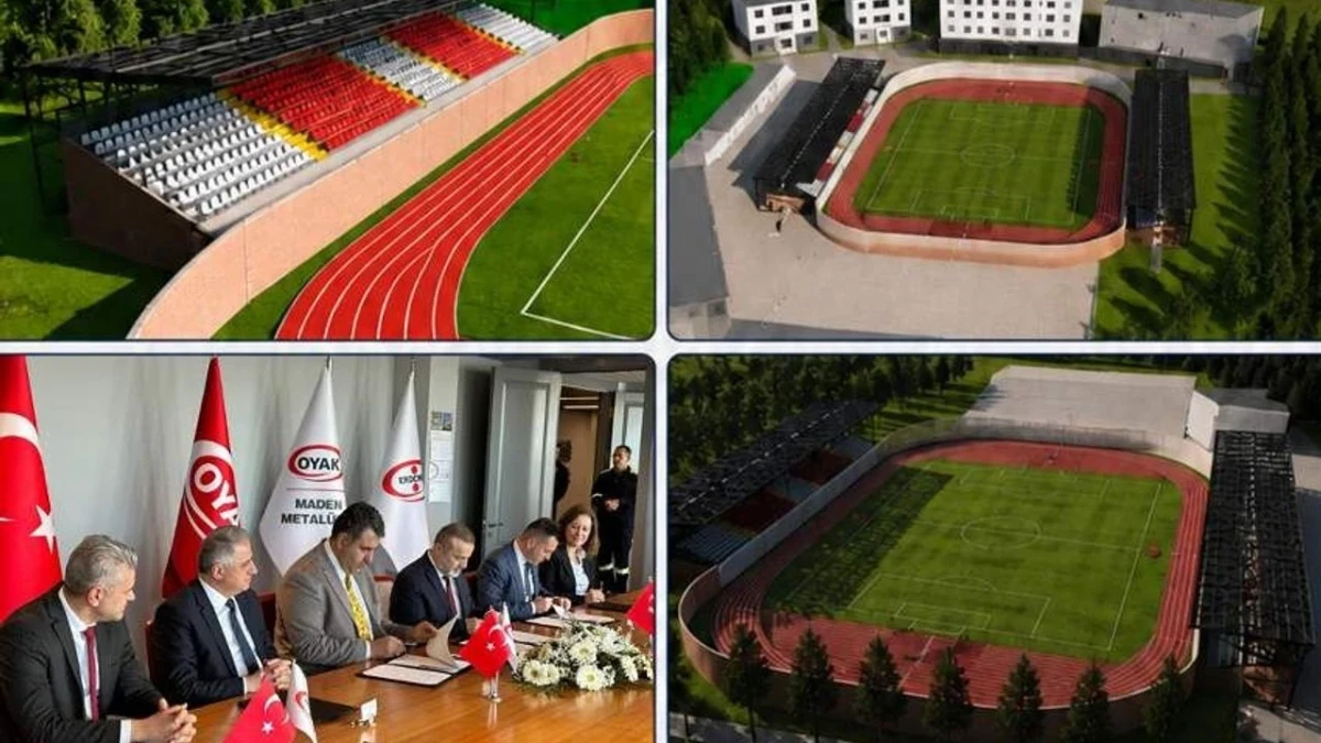 ERDEMİR STADI BAKIMA ALINDI