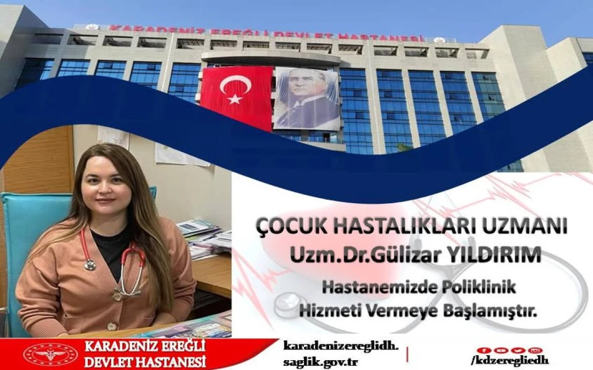 EREĞLİ DEVLET HASTANESİNE ÇOCUK DOKTORU