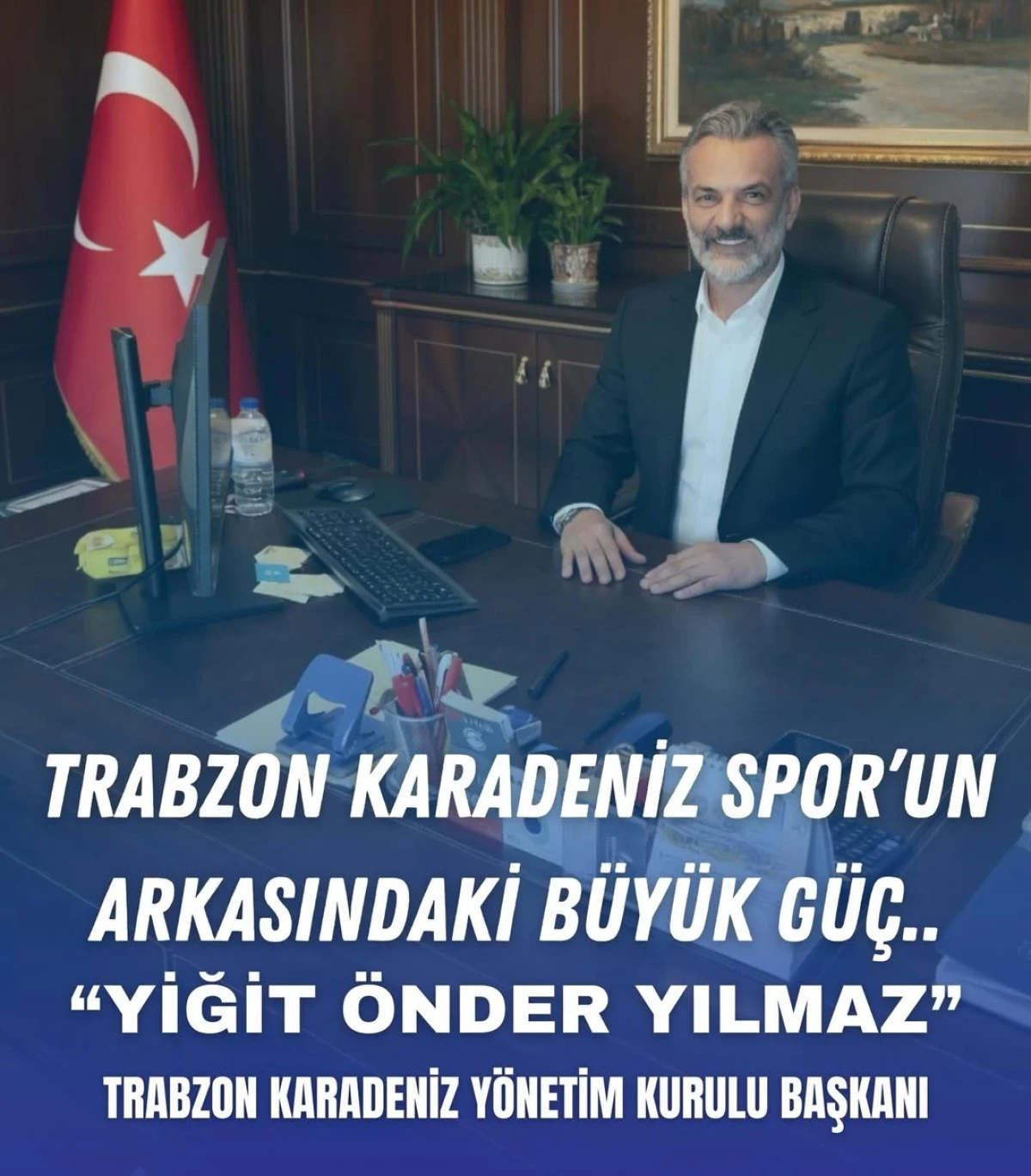 Eski Ak&ccedil;akocaspor Başkanı Yiğit &Ouml;nder Yılmaz Trabzon&rsquo;da Futbola G&uuml;&ccedil; Katıyor