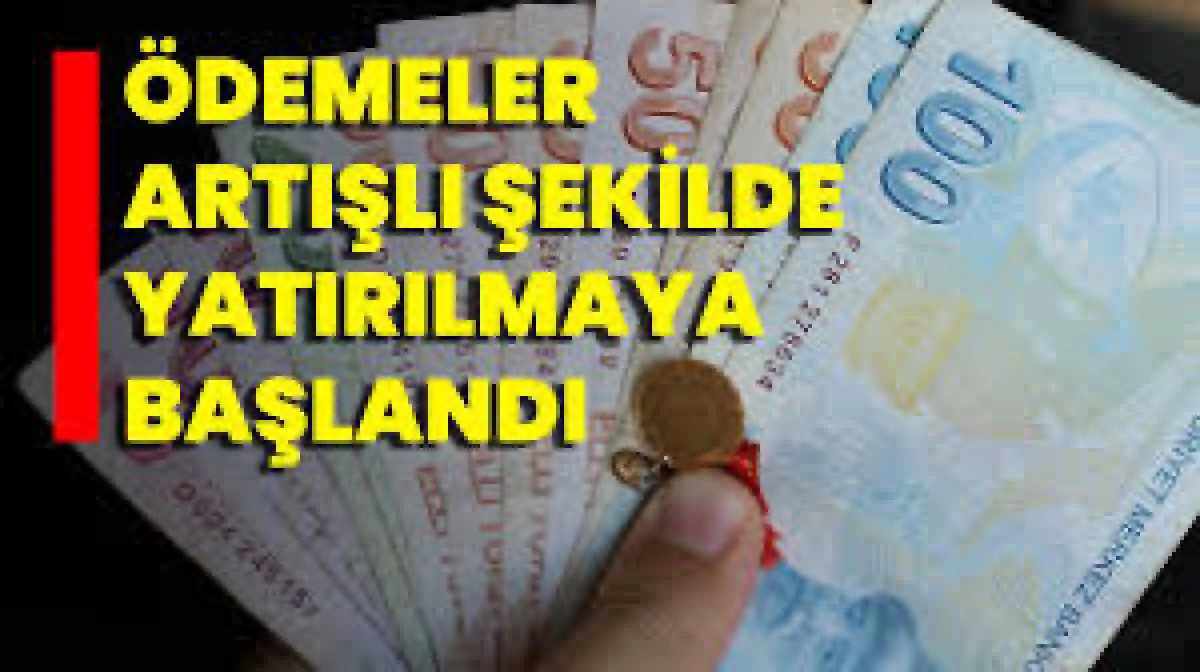 Evde Bakım Yardımı &ouml;demeleri hak sahiplerinin hesaplarına artışlı şekilde yatırılmaya başlandı