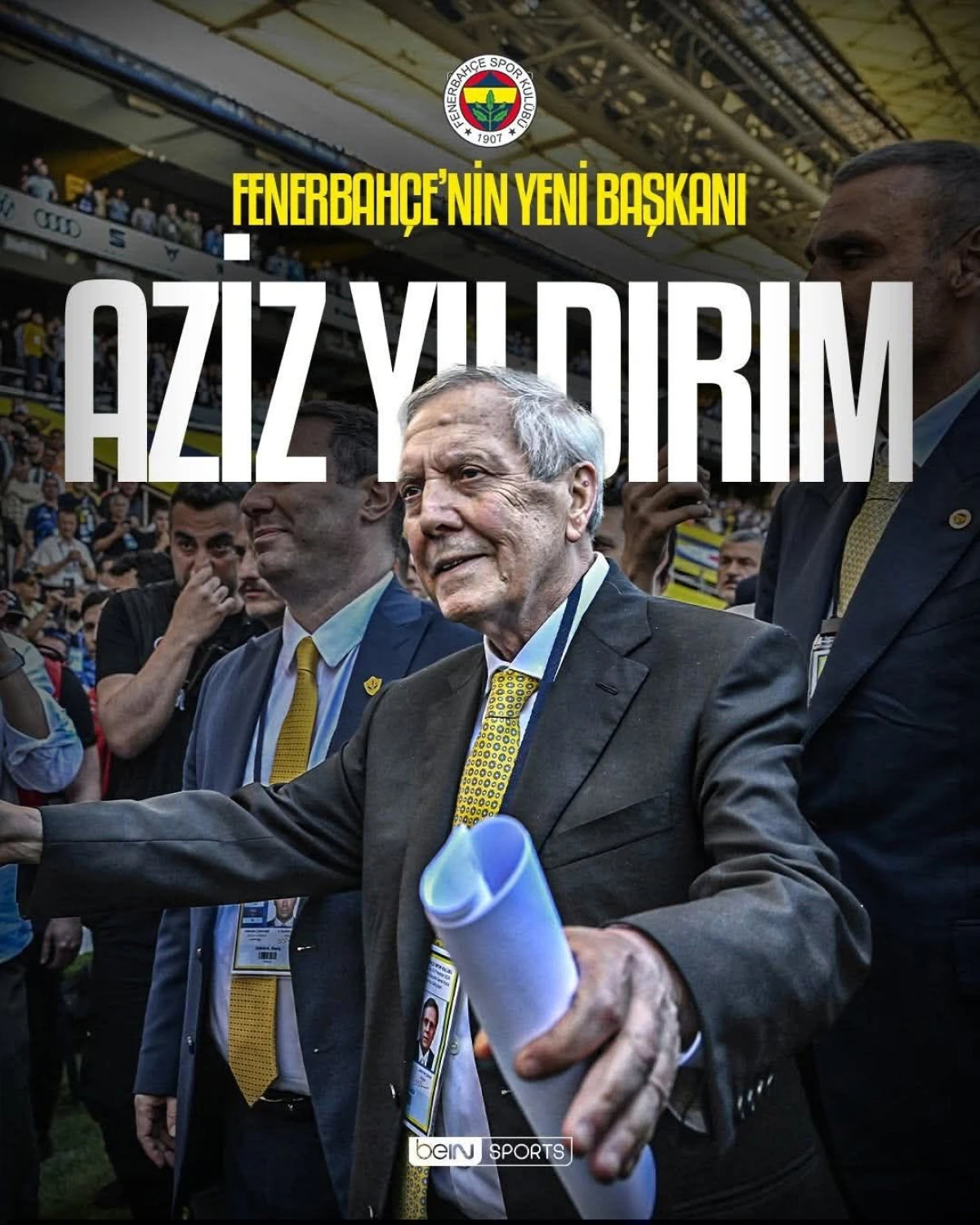 Fenerbah&ccedil;e&rsquo;nin yeni Başkanı Aziz Yıldırım oldu.