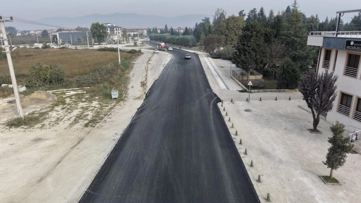 GAZHANE CADDESİ TAMAMLANDI