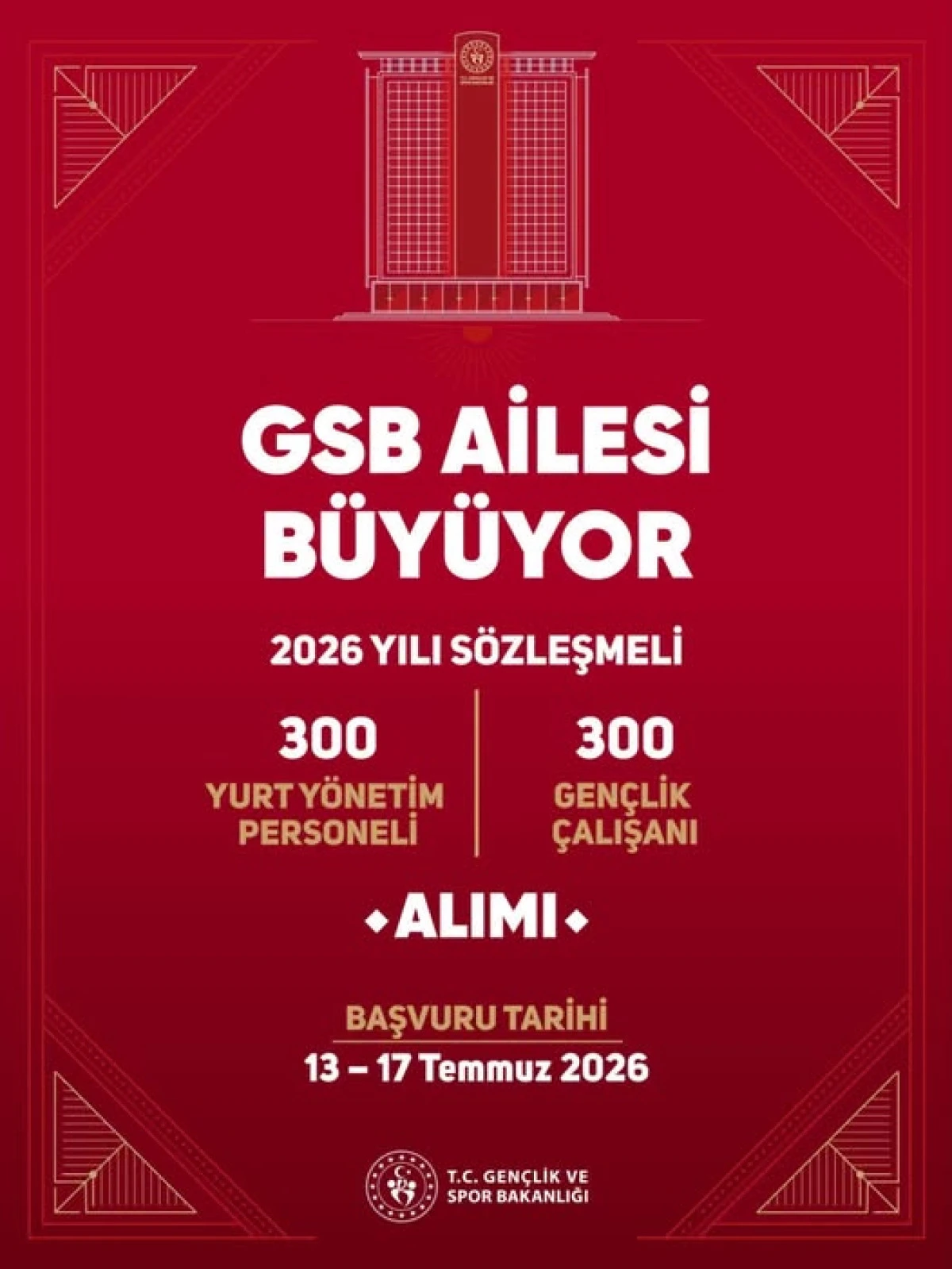 Gen&ccedil;lik ve Spor Bakanlığı g&uuml;&ccedil;l&uuml; kadrosu b&uuml;y&uuml;meye devam ediyor!