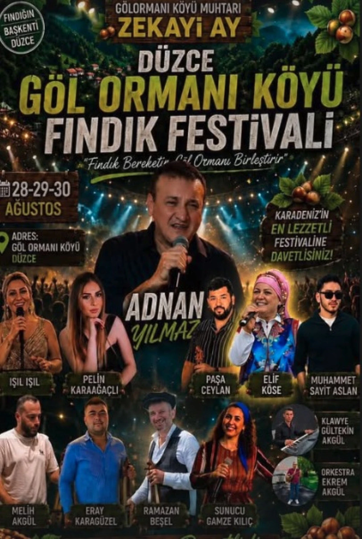 G&Ouml;LORMANINDA FINDIK FESTİVALİ