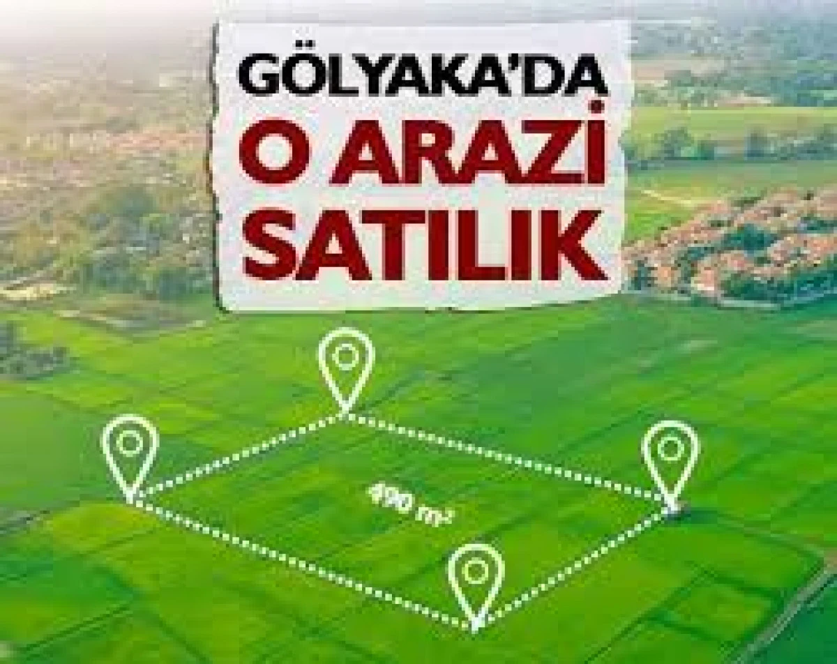G&ouml;lyaka'da 1873m&sup2; tarla mahkemeden satılacak
