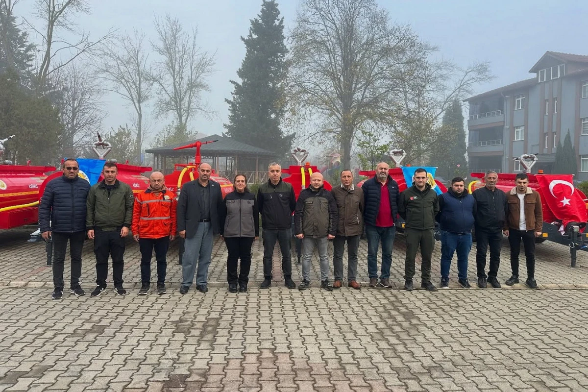Gölyaka’da köylülere hibe destekli çok amaçlı su tankeri kredisi verildi.