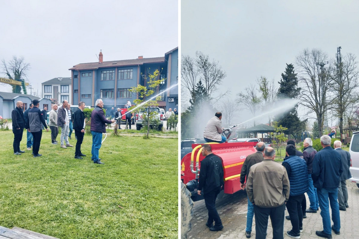 G&ouml;lyaka&rsquo;da orman yangınları g&ouml;n&uuml;ll&uuml;s&uuml; eğitimleri yapıldı.