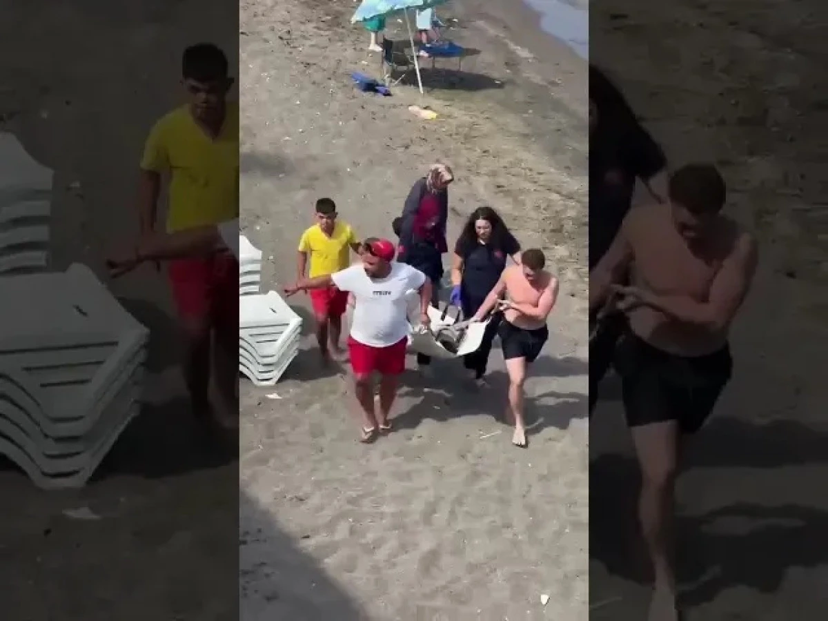 (G&ouml;r&uuml;nt&uuml;l&uuml;) Ak&ccedil;akoca &Ccedil;ınaraltı Plajı&rsquo;nda Facianın Eşiğinden D&ouml;n&uuml;ld&uuml;: