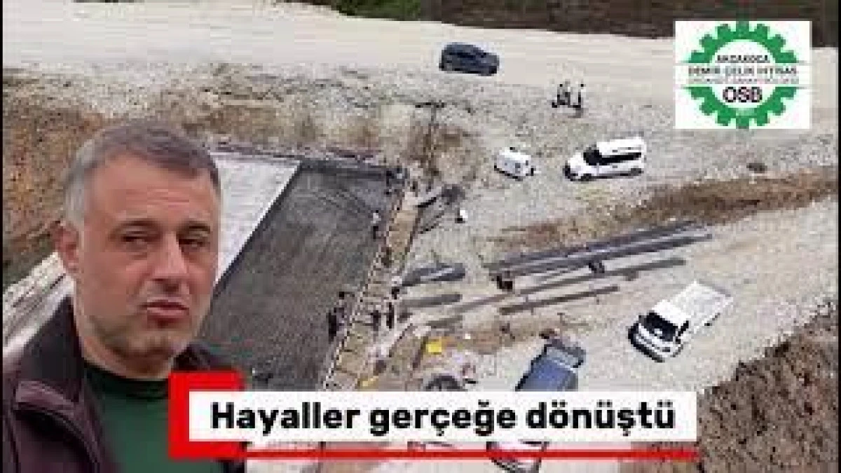 (G&ouml;r&uuml;nt&uuml;l&uuml;) Ak&ccedil;akoca Organize Sanayi B&ouml;lgesi&rsquo;nde Hayaller Ger&ccedil;eğe D&ouml;n&uuml;ş&uuml;yor