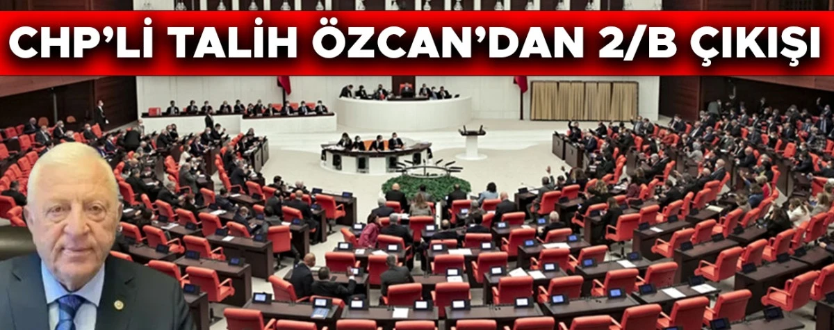 (G&ouml;r&uuml;nt&uuml;l&uuml;) CHP&rsquo;Lİ VEKİL  &Ouml;ZCAN&rsquo;DAN 2B &Ccedil;IKIŞI