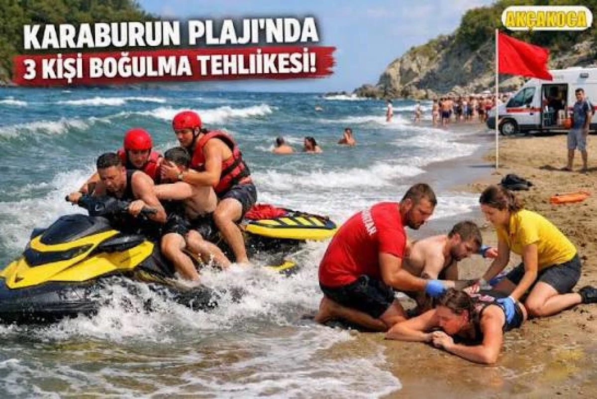 (G&ouml;r&uuml;nt&uuml;l&uuml;)AK&Ccedil;AKOCA DA DENİZDE CAN PAZARI