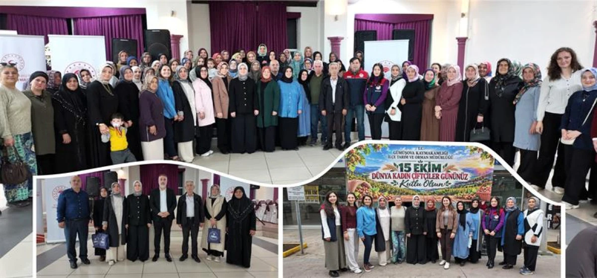 G&Uuml;M&Uuml;ŞOVA İL&Ccedil;ESİNDE 15 EKİM D&Uuml;NYA KADIN &Ccedil;İFT&Ccedil;İLER G&Uuml;N&Uuml; PROGRAMI D&Uuml;ZENLENDİ