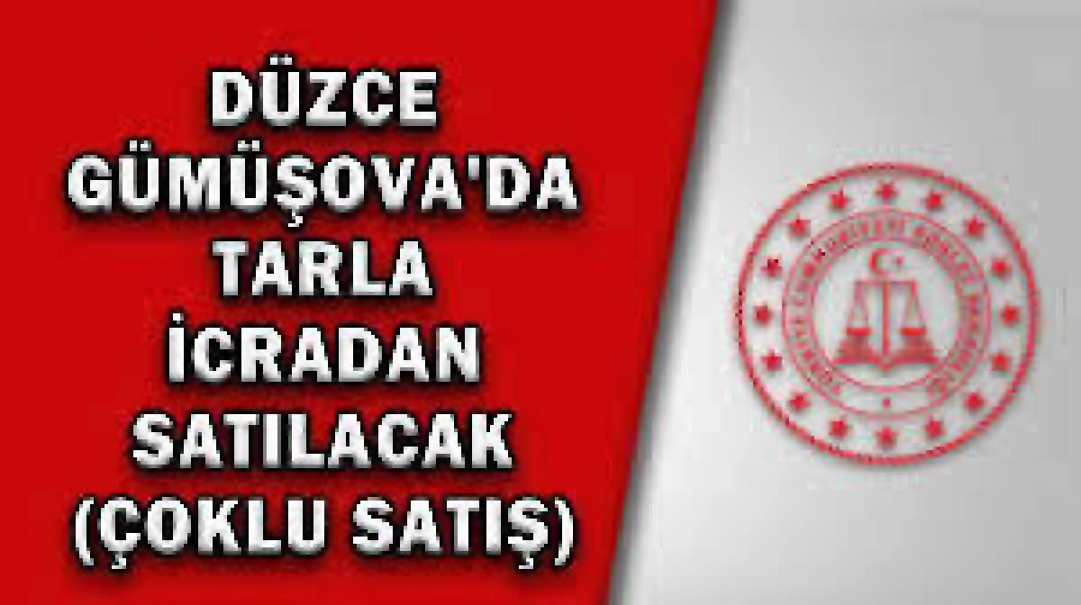 Gümüşova'da taşınmaz mahkemeden satılıktır