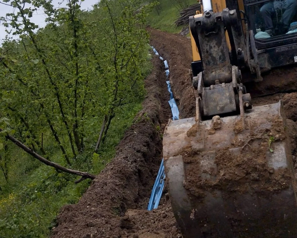 G&uuml;ven K&ouml;y&uuml; İ&ccedil;me Suyu Projesinde &Ccedil;alışmalar Hızla İlerliyor