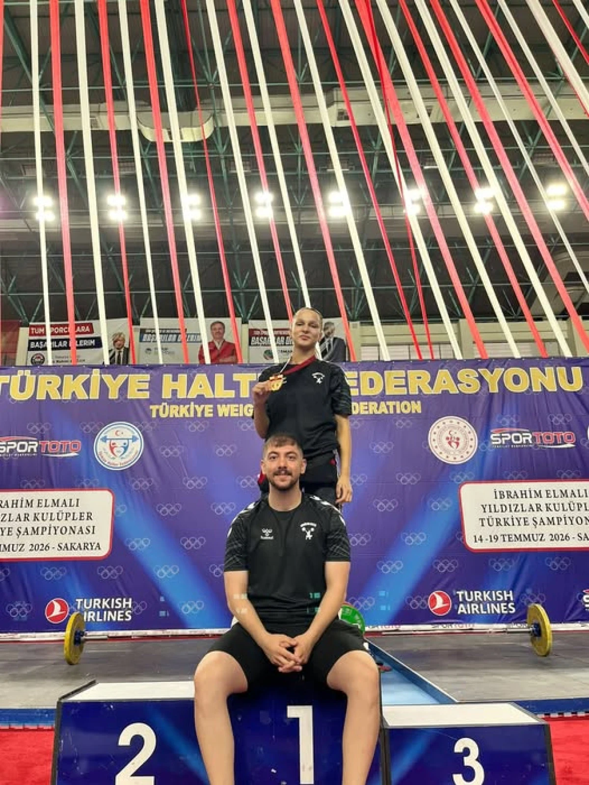 HALTERDE KAYNAŞLI NIN GURURU OLDU