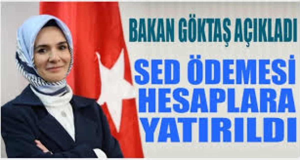 Haziran ayı SED &ouml;demeleri hesaplara yatırıldı