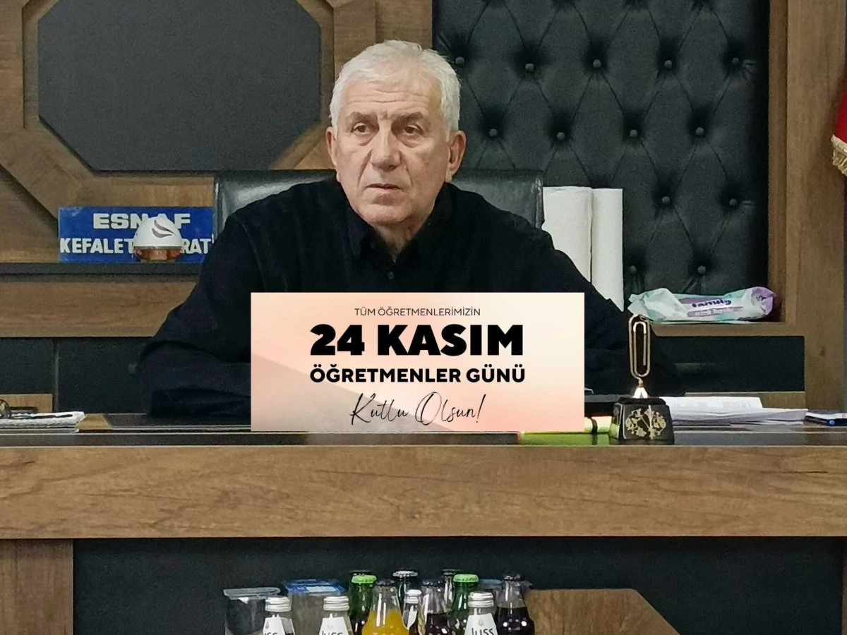 HİKMET SARIOĞLU DAN,ÖĞRETMENLER GÜNÜ MESAJI