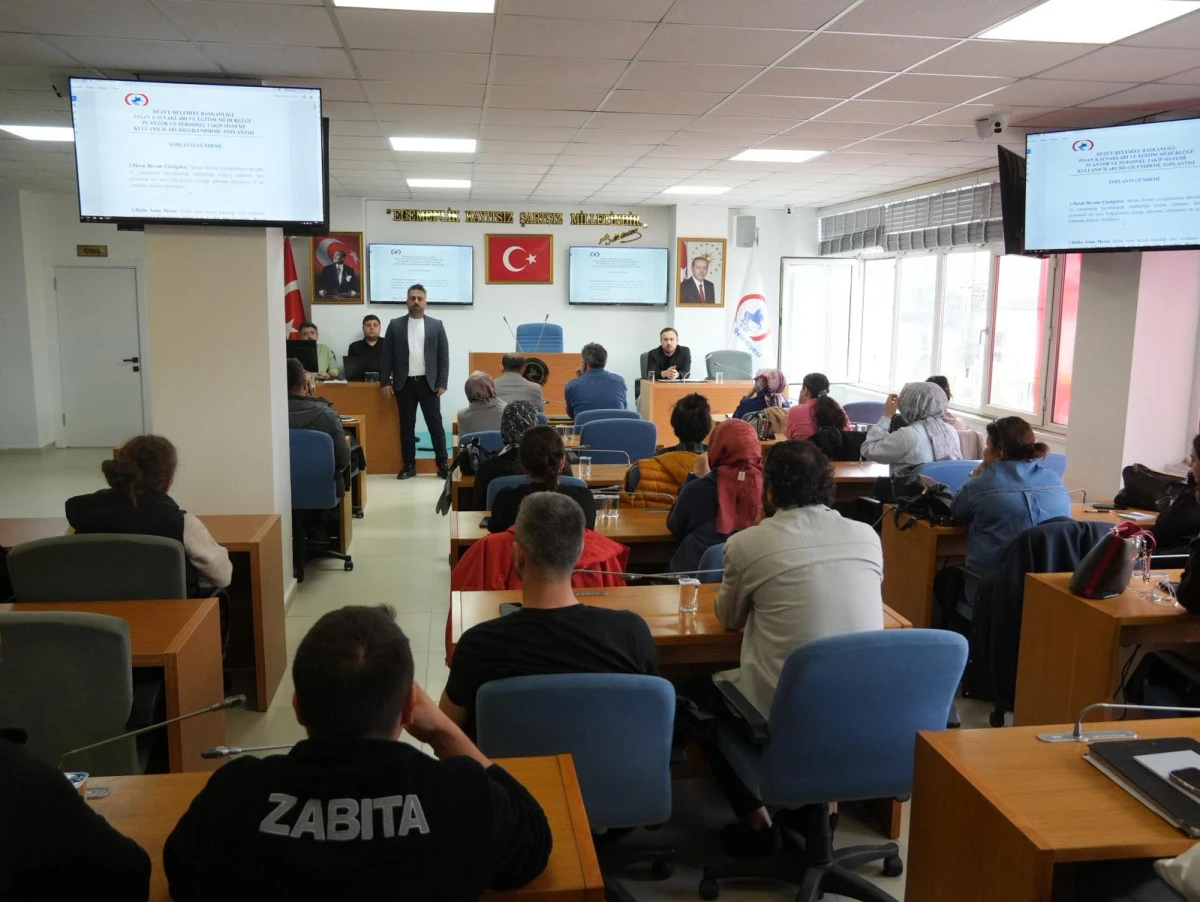 HİZMET İ&Ccedil;İ EĞİTİMLER DEVAM EDİYOR