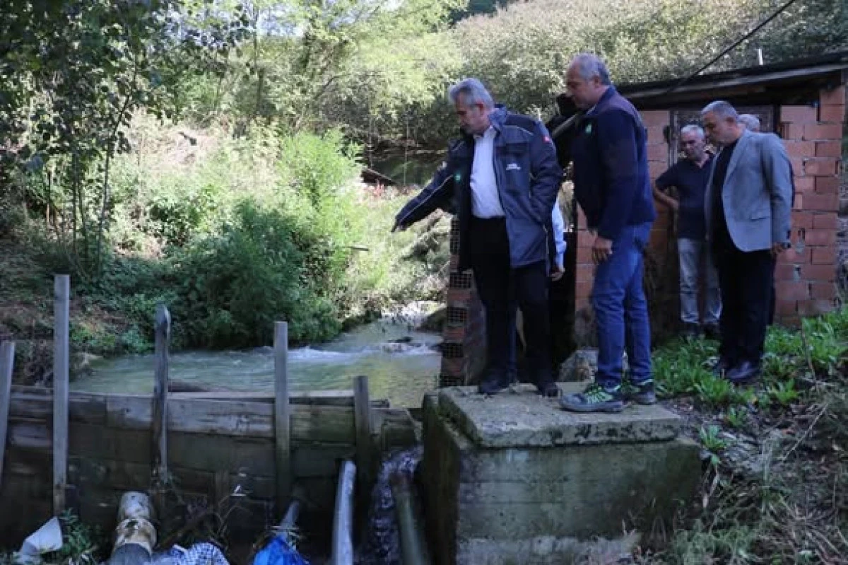 İ&Ccedil;ME SUYU KAYNAĞI VE İSALE HATTINDA İYİLEŞTİRME &Ccedil;ALIŞMALARI S&Uuml;R&Uuml;YOR