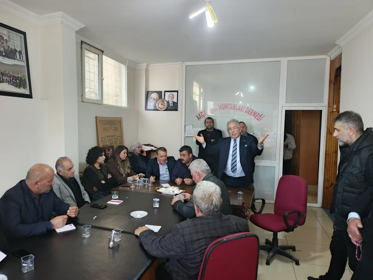 İGM &Uuml;yesi Ustabaş&rsquo;tan Muhtarlara M&uuml;jde