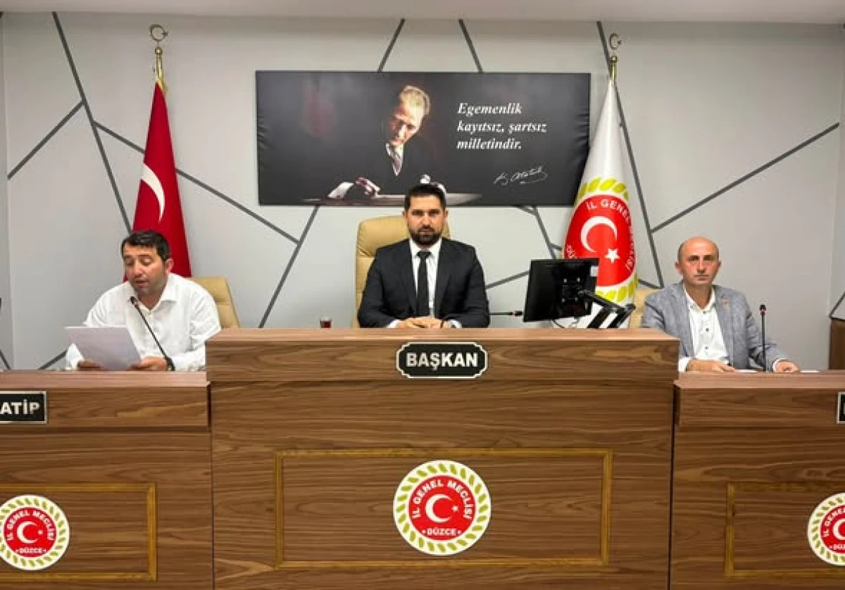 İl Genel Meclisi Ağustos Ayı Toplantıları Başladı