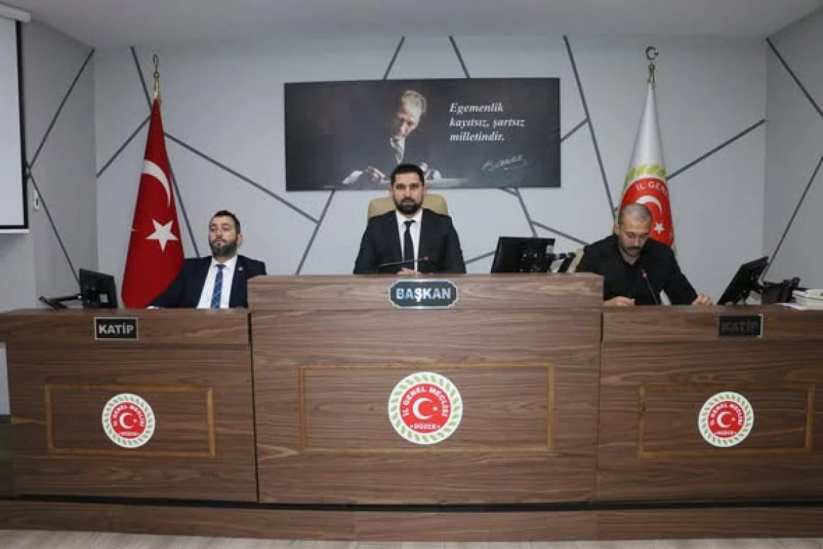 İL GENEL MECLİSİ ARALIK AYI TOPLANTILARI BAŞLADI