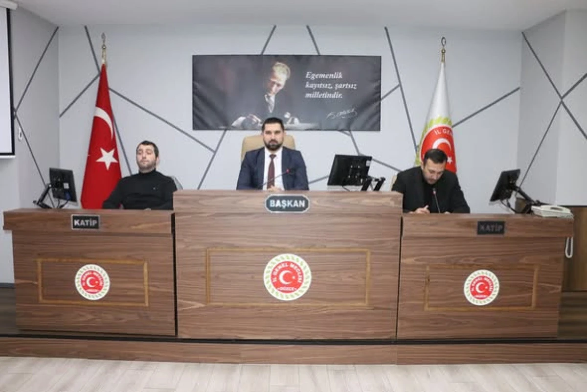 İL GENEL MECLİSİ MART AYI TOPLANTILARI SONA ERDİ