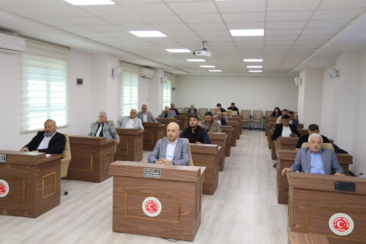İL GENEL MECLİSİ MAYIS AYI TOPLANTILARI SONA ERDİ