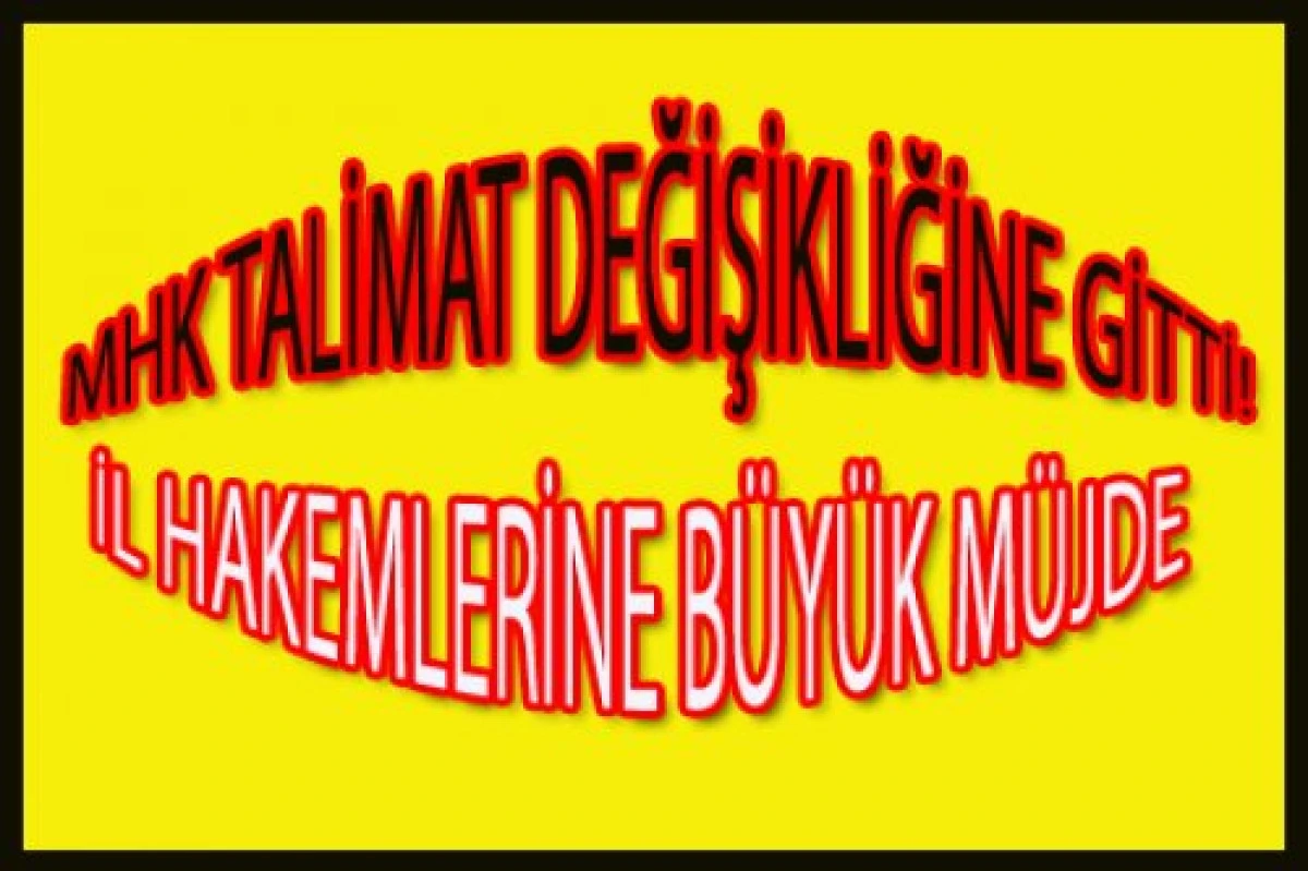 İL HAKEMLERİNE B&Uuml;Y&Uuml;K M&Uuml;JDE!