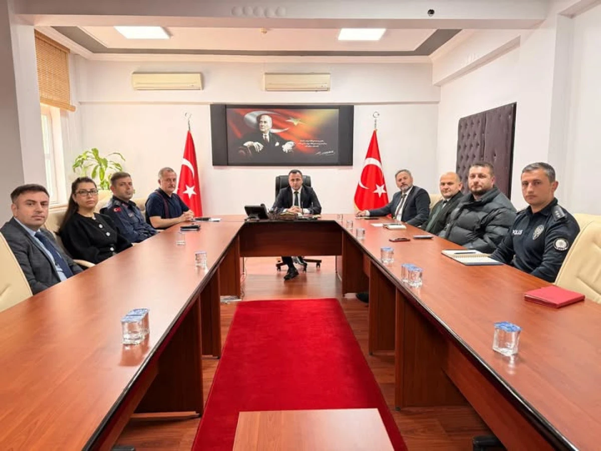 İL&Ccedil;E SPOR G&Uuml;VENLİĞİ TOPLANTISI GER&Ccedil;EKLEŞTİRİLDİ