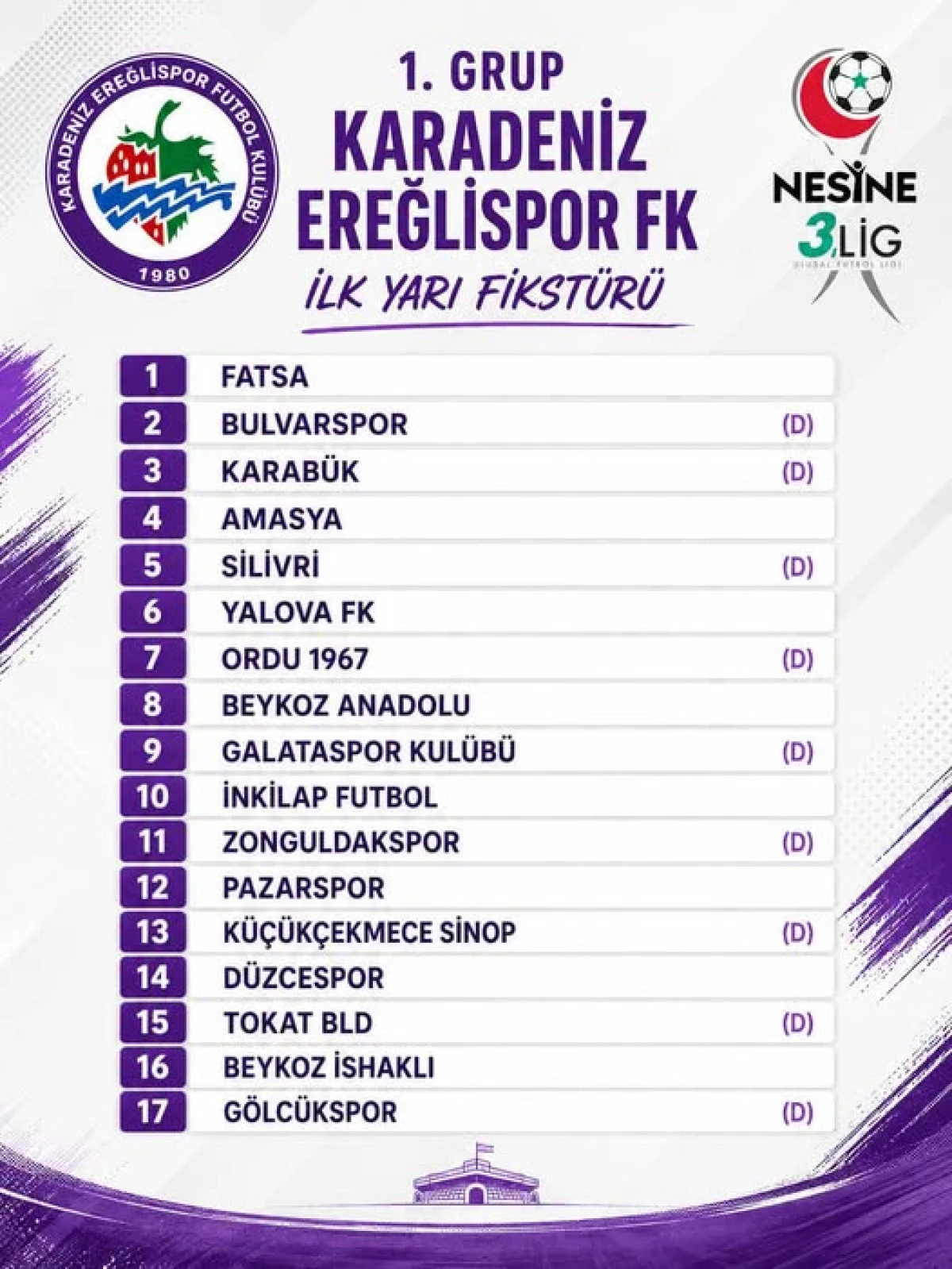 İŞTE EREĞLİ BELEDİYESPOR FİKST&Uuml;R&Uuml;
