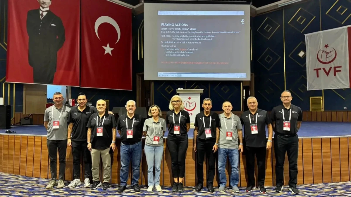 İŞTE VOLEYBOL HAKEMLERİMİZ