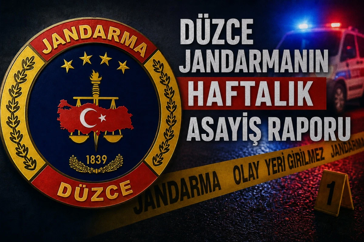 jANDARMA HAFTALIK ASAYİŞ RAPORUNU A&Ccedil;IKLADI