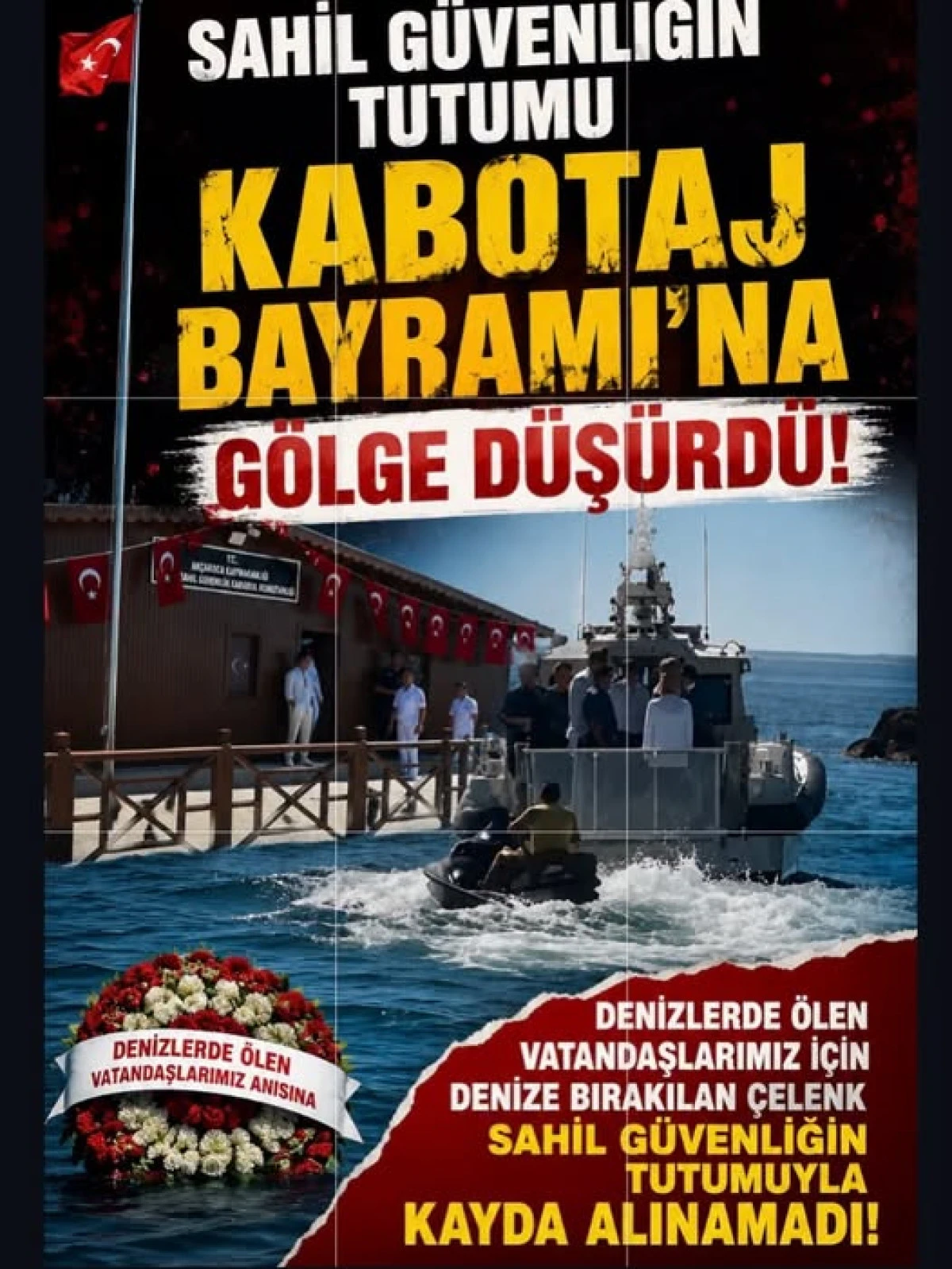 Kabotaj Bayramı&rsquo;na G&ouml;lge D&uuml;şt&uuml;! &Ccedil;elenk T&ouml;reni Basından Gizlendi İddiası